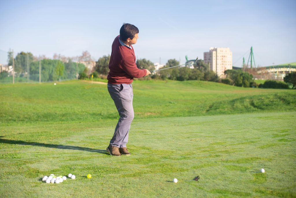 Golf Swing Training Aid for Perfect Swing Plane and Accuracy